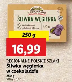 Lidl REGIONALNE POLSKIE SZLAKI Śliwka węgierka w czekoladzie oferta