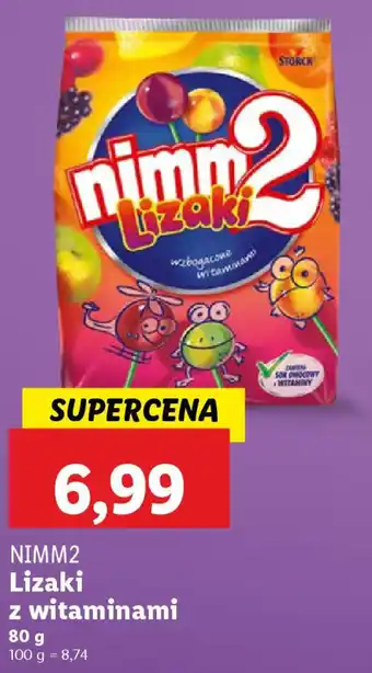 Lidl NIMM2 Lizaki z witaminami oferta