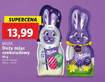 Lidl MILKA Duży zając czekoladowy oferta