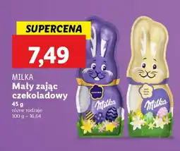 Lidl MILKA Mały zając czekoladowy oferta