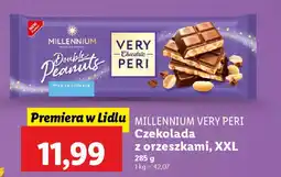 Lidl MILLENNIUM VERY PERI Czekolada z orzeszkami, XXL oferta