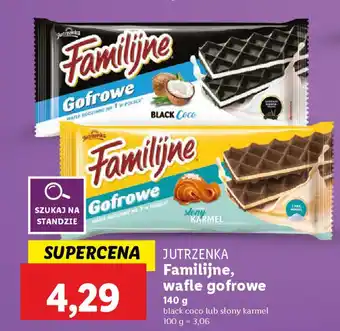 Lidl JUTRZENKA Familijne, wafle gofrowe oferta