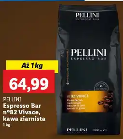 Lidl PELLINI Espresso Bar n°82 Vivace, kawa ziarnista oferta