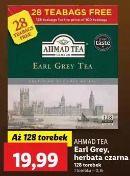 Lidl AHMAD TEA Earl Grey, herbata czarna oferta