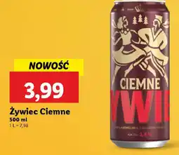 Lidl Żywiec Ciemne oferta