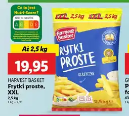 Lidl HARVEST BASKET Frytki proste, XXL oferta