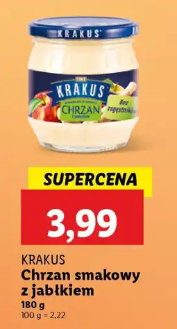 Lidl KRAKUS Chrzan smakowy z jabłkiem oferta