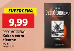 Lidl DECOMORRENO Kakao extra ciemne oferta