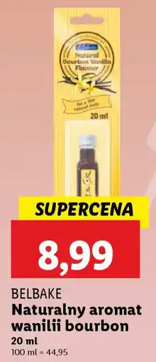 Lidl BELBAKE Naturalny aromat wanilii bourbon oferta