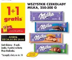 Biedronka Czekolady Milka oferta