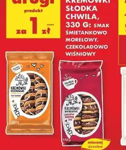 Biedronka Ciastka Kremówki Słodka Chwila oferta