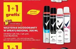 Biedronka Deodoranty Rexona oferta