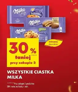 Biedronka Wszystkie ciastka Milka oferta