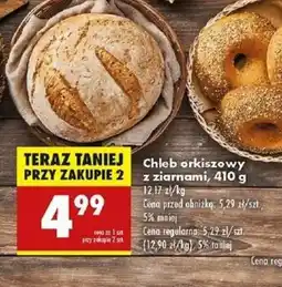 Biedronka Chleb orkiszowy z ziarnami oferta