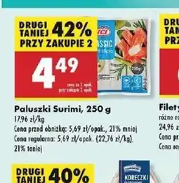 Biedronka Paluszki Surimi oferta