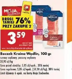 Biedronka Boczek Kraina Wędlin oferta