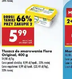 Biedronka Tłuszcz do smarowania Flora Original oferta