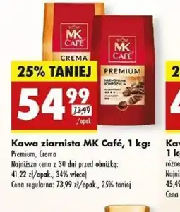 Biedronka Kawa ziarnista MK Cafe oferta