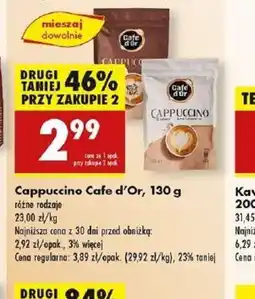 Biedronka Cappuccino Cafe d'Or oferta