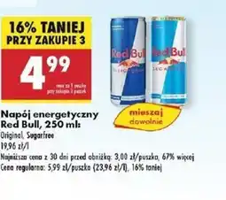 Biedronka Napój energetyczny Red Bull oferta