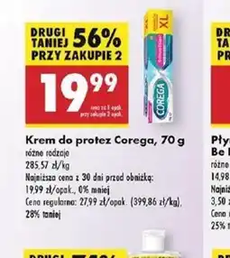 Biedronka Krem do protez Corega oferta