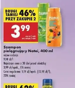 Biedronka Szampon pielęgnujący Natei oferta