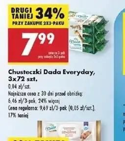 Biedronka Chusteczki Dada Everyday oferta