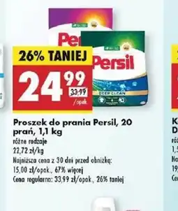 Biedronka Proszek do prania Persil oferta