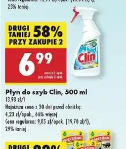 Biedronka Płyn do szyb Clin oferta