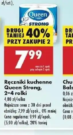 Biedronka Ręczniki kuchenne Queen Strong oferta