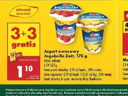 Biedronka Jogurt owocowy Jogobella Zott oferta