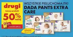 Biedronka Dada wszystkie pieluchomajtki pants extra oferta