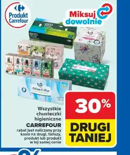 Carrefour Chusteczki higieniczne Carrefour oferta