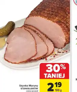 Carrefour Szynka Maryny Stanisławów oferta