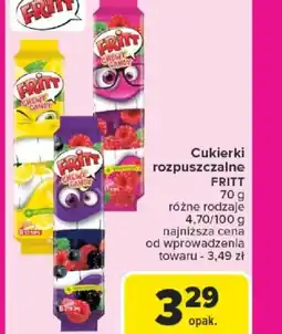 Carrefour Cukierki rozpuszczalne Fritt oferta
