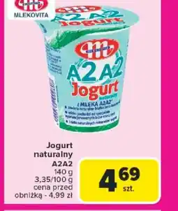 Carrefour Jogurt naturalny Mlekovita A2A2 oferta