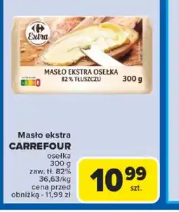 Carrefour Masło ekstra Carrefour oferta