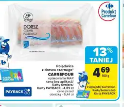 Carrefour Polędwica z dorsza czarnego Carrefour oferta