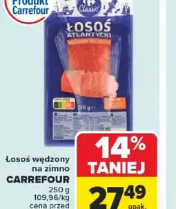 Carrefour Losoś wędzony na zimno Carrefour oferta