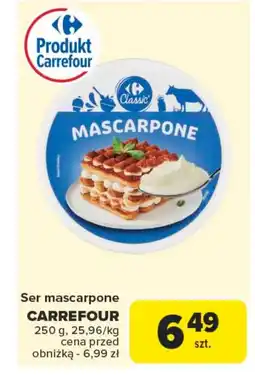 Carrefour Mascarpone oferta