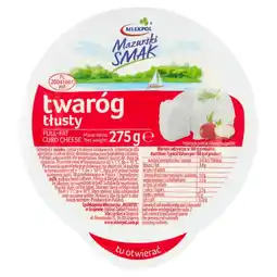 Carrefour Mlekpol Mazurski Smak Twaróg tłusty 275 g oferta