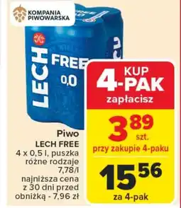 Carrefour Piwo Kompania Piwowarska oferta