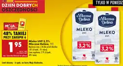 Biedronka Mleko UHT 3,2% Mleczna Dolina oferta