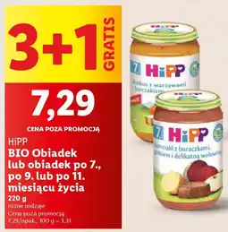 Lidl HiPP BIO Obiadek lub obiadek oferta