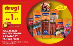 Biedronka wszystkie paczkowane kabanosy Tarczyński oferta