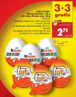 Biedronka Jajko Kinder Niespodzianka itp. oferta