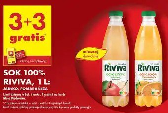 Biedronka Sok 100% Riviva oferta