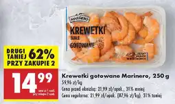 Biedronka Krewetki gotowane Marinero oferta