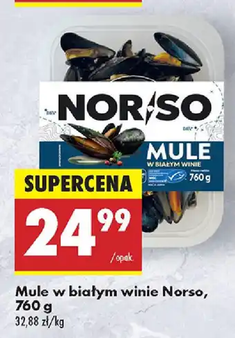 Biedronka Mule w białym winie Norso oferta
