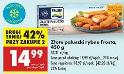 Biedronka Złote paluszki rybne Frosta oferta